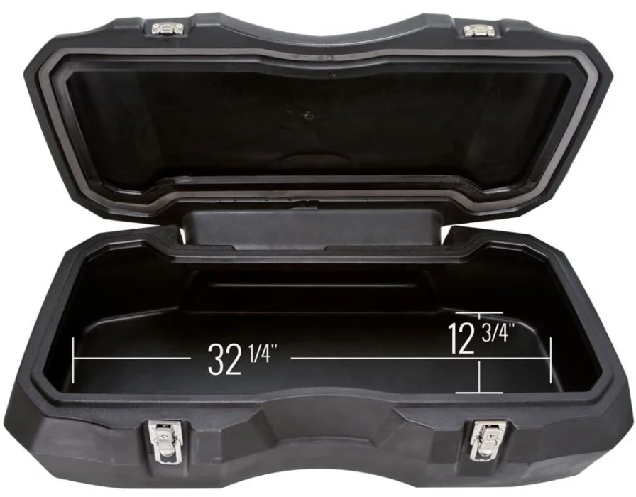 66L Roll Plastic Thickened Front Rack Loacking ATV Cargo Box