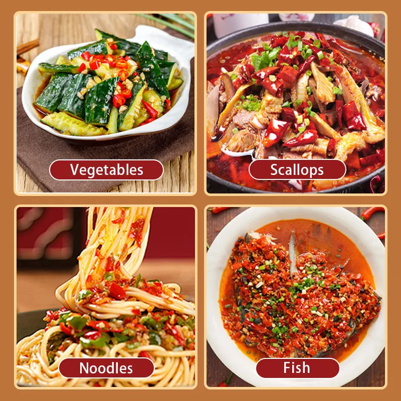 Sichuan Flavor Delicious Spicy Chili Sauce