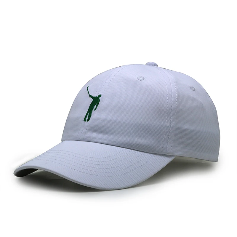 
 High Quality Custom 6 Panel Unisex Solid Color Perforated Embroidery Men Women Sports Golf Hat Adjustable Baseball Cap  