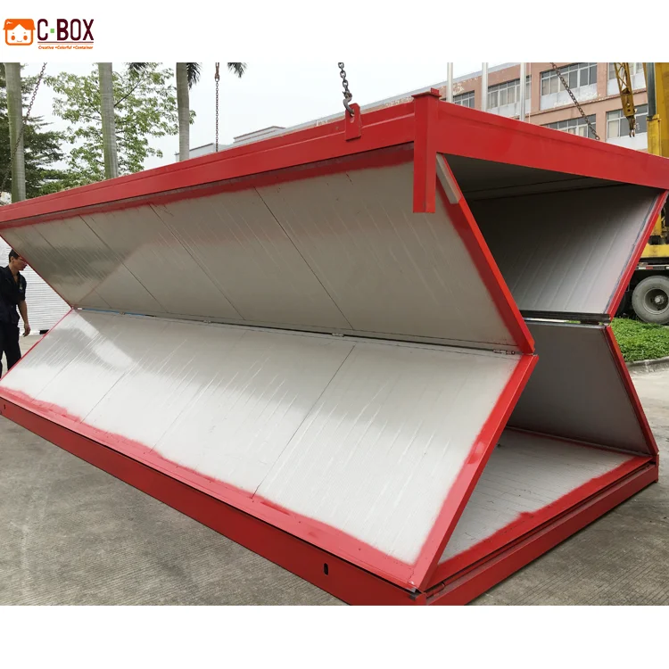 Summer Cool Folding Container House With Swimming Pool