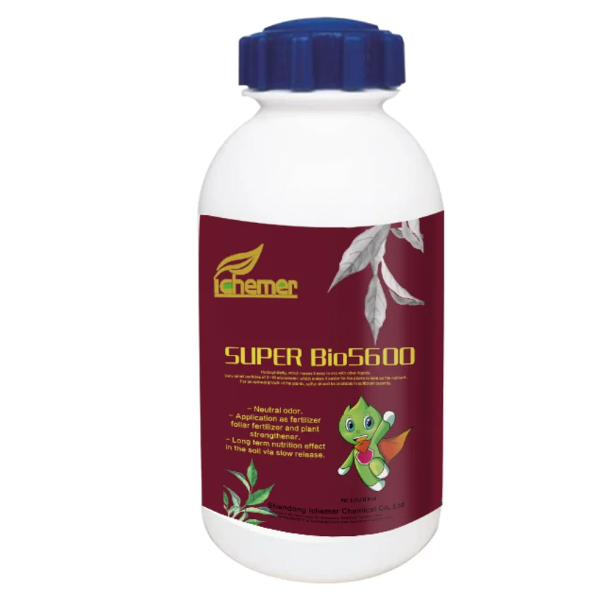 100% Water Soluble Sulfur Liquid Agricultural Fertilizer --Ichemer super BioS600