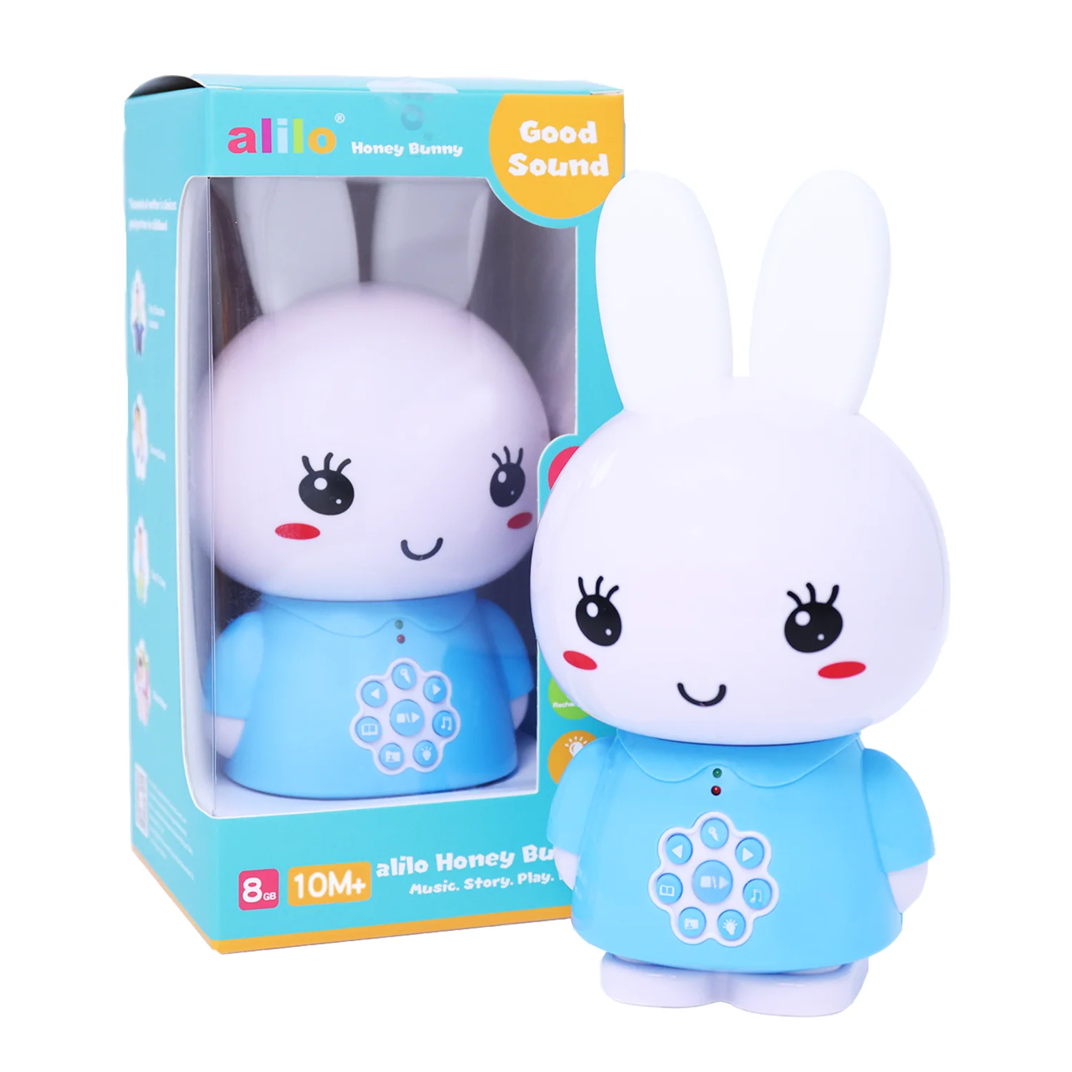 Alilo Honey Bunny Lullaby Bedtime Storyteller Smart Kids Intelligent Learning Machine Toys for Child