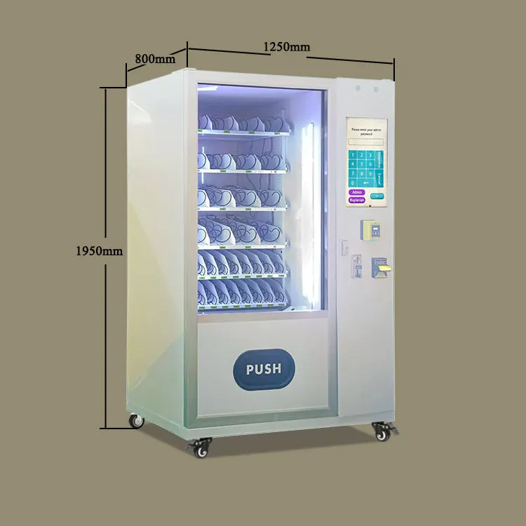 Machines For Small Business Ideas Snack And Drink Combo Vending Machine Large Capacity Vending Machine For Sale