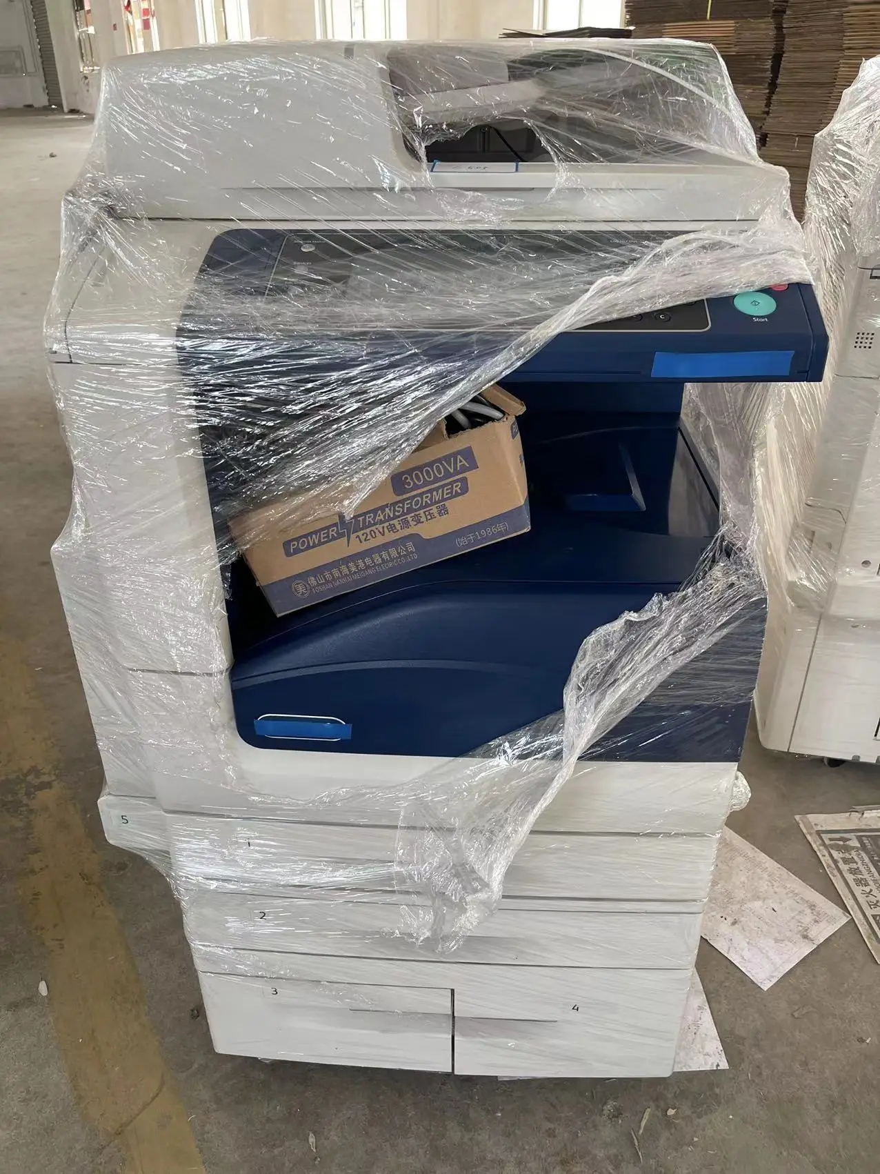Многофункциональная копировальная машина A3 для Xerox WorkCentre 7855 цветной лазерный принтер xeroxs ксерокопировальный аппарат