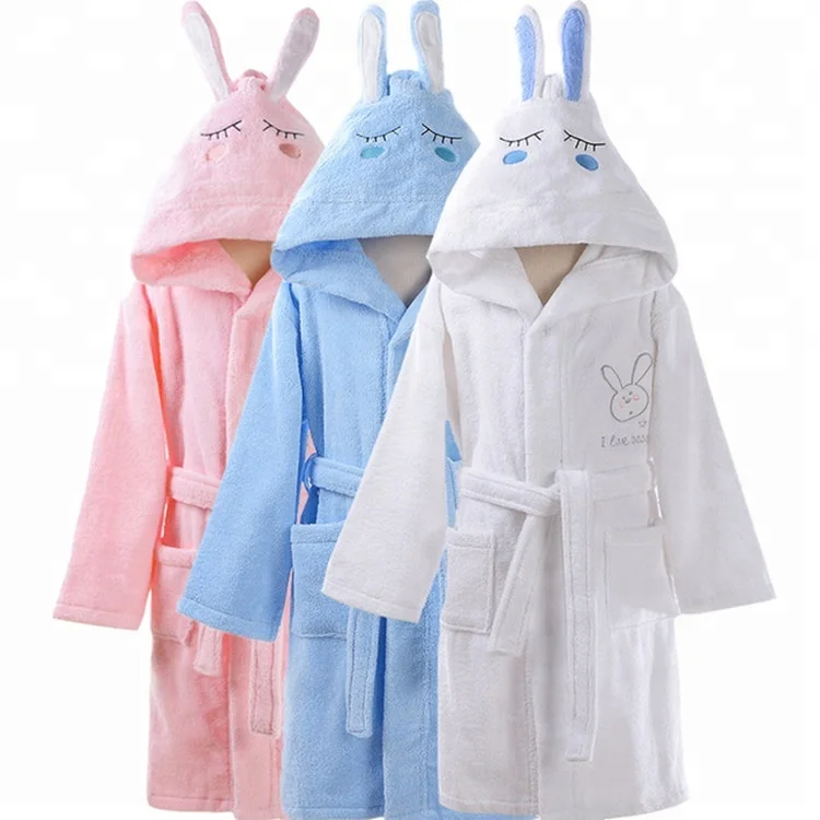 Детский банный халат с животными, детские плюшевые индивидуальные халаты, пушистый халат с монограммой