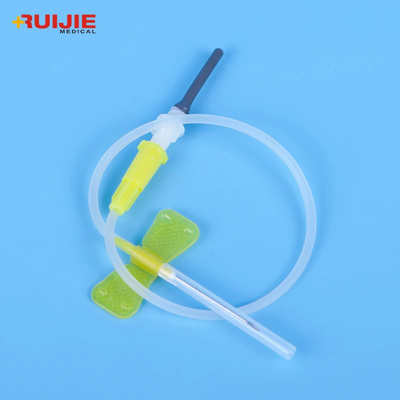 Набор медицинских венозных звездочек для кожи головы 21 г 23 игла-бабочка забора крови