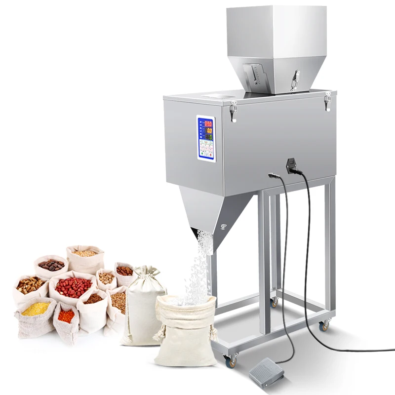 Full automatic large capacity distributor of grain powder rice grain nut ration filling machine price packaging machine