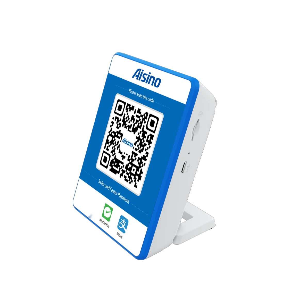 Desktop wifi Payment Terminal contactless NFC payment POS device for QR code scanning mpos qr code paymentcode scanning box