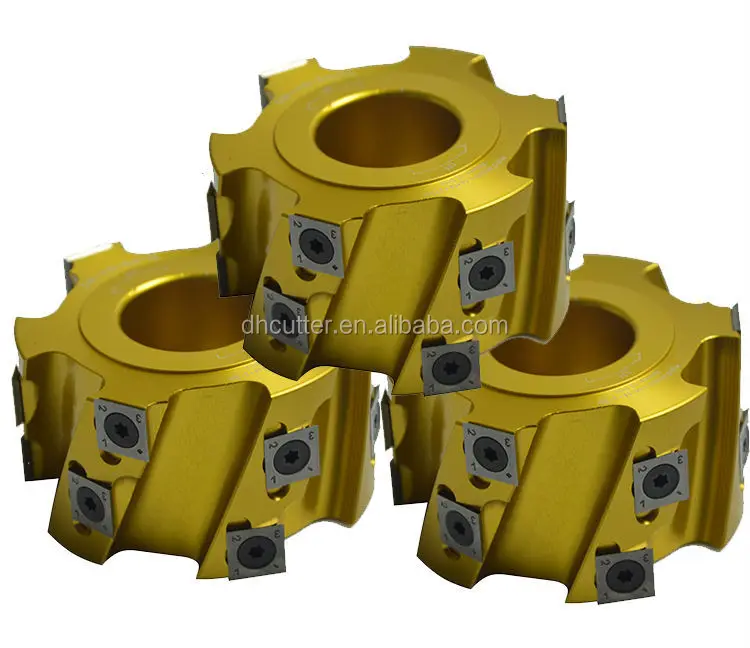 Large Row Type Milling Wood Shaper Planer Knife Hard Joiner Planer Spiral Cutter Head Woodworking Machine