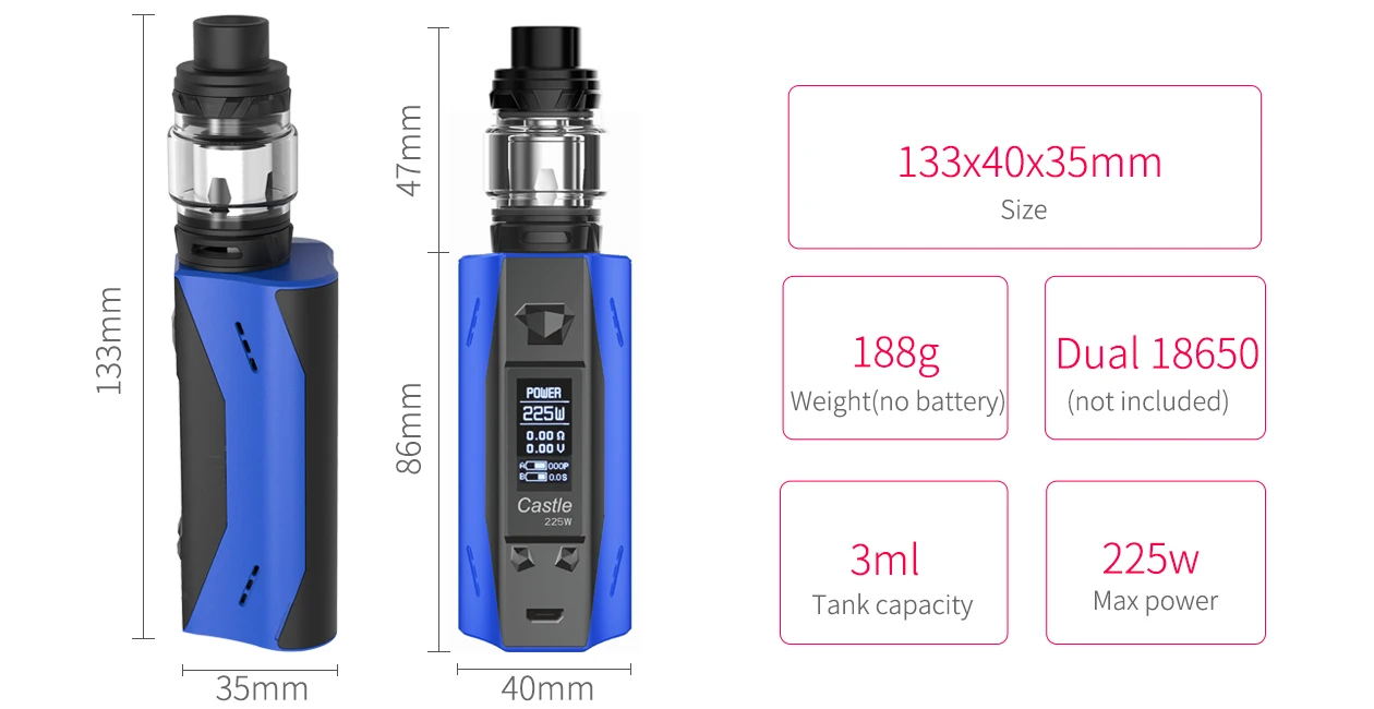  Горячая Распродажа китайский завод большой вейп многоразовая система Pod Kit l