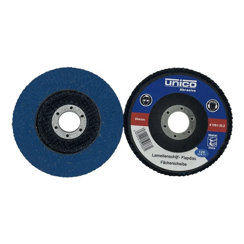 Factory Direct Sales Aluminum Oxide 120 Grit Metal Rust Angle Grinder 4.5 inch Flap Disc