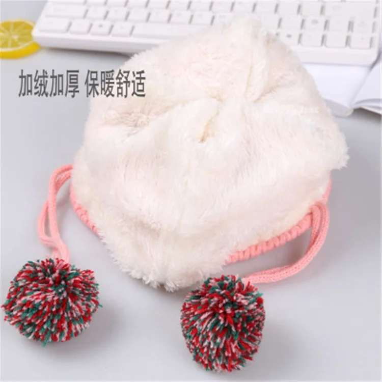 Производители продают Детские вишневые вязаные шапки, детские вязаные теплые шапки