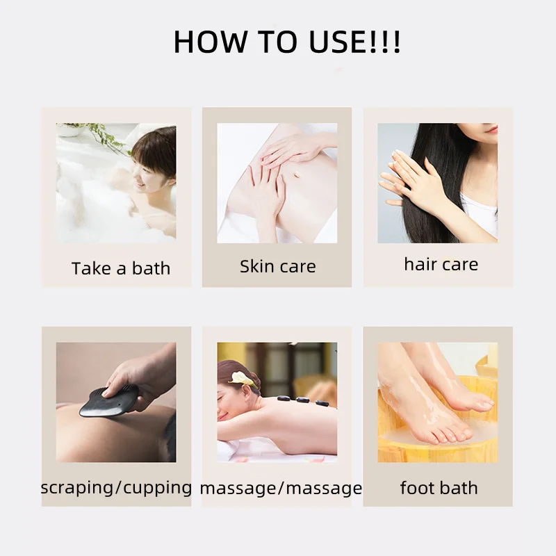 Private Brand Seaweed Grapefruit Body Oil Glow Whitening Firming And Tightening Anti Cellulite Mango Body Massage Oil