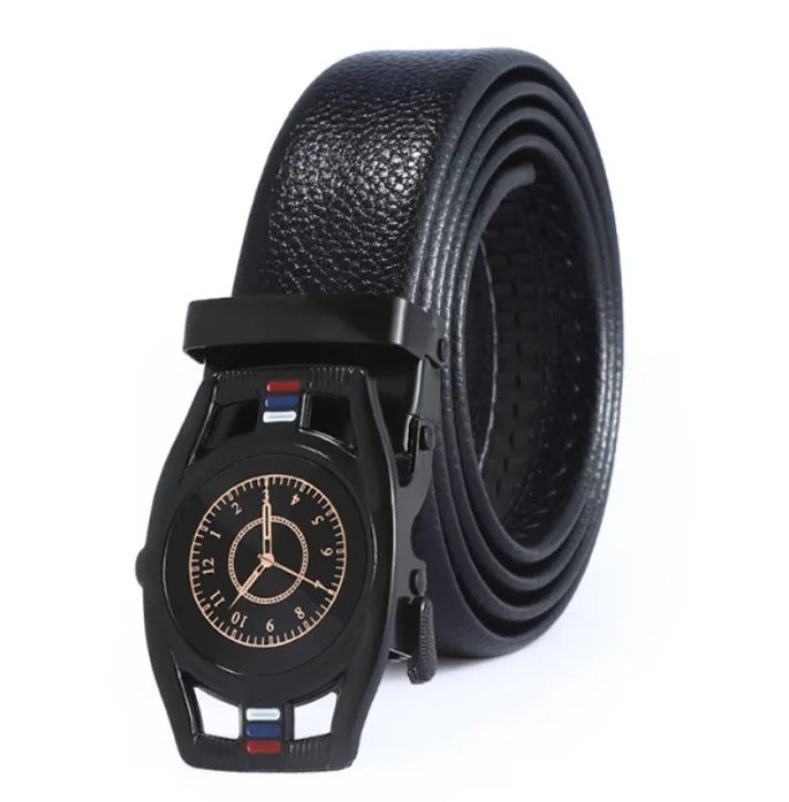 LannyQveen Rotating Pin Buckle Belt Reversible Belt Mens Leather Belts For Men Wholesale OEM LQbelt Factory