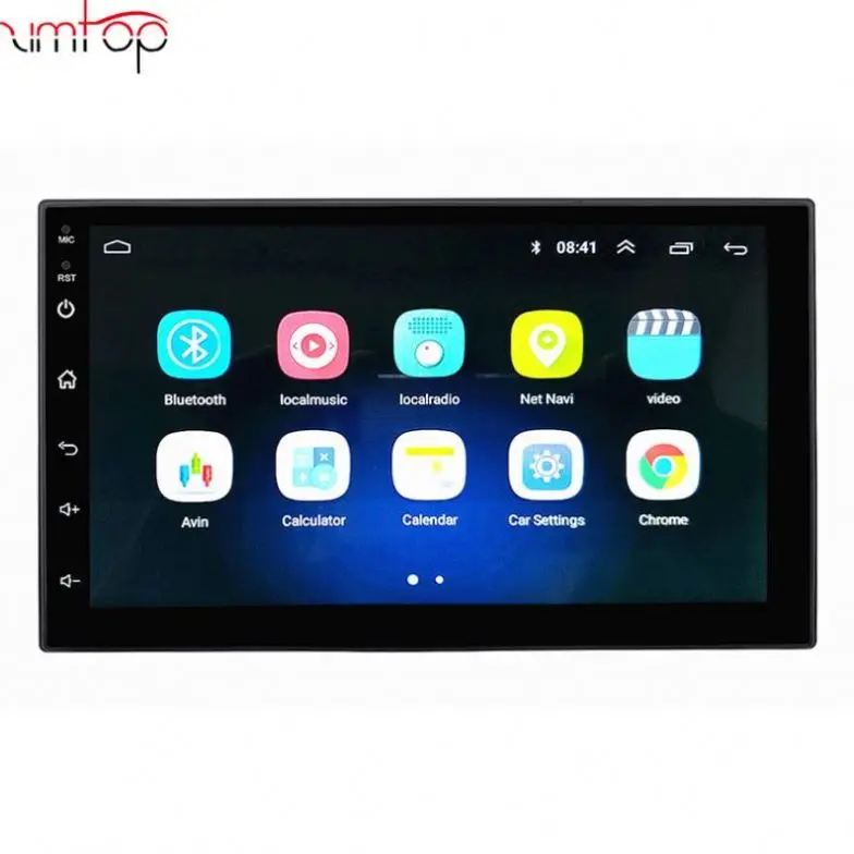 Universal 7inch Android Car DVD Player With  Mirror Link Full Touch Screen HD Video Music Output