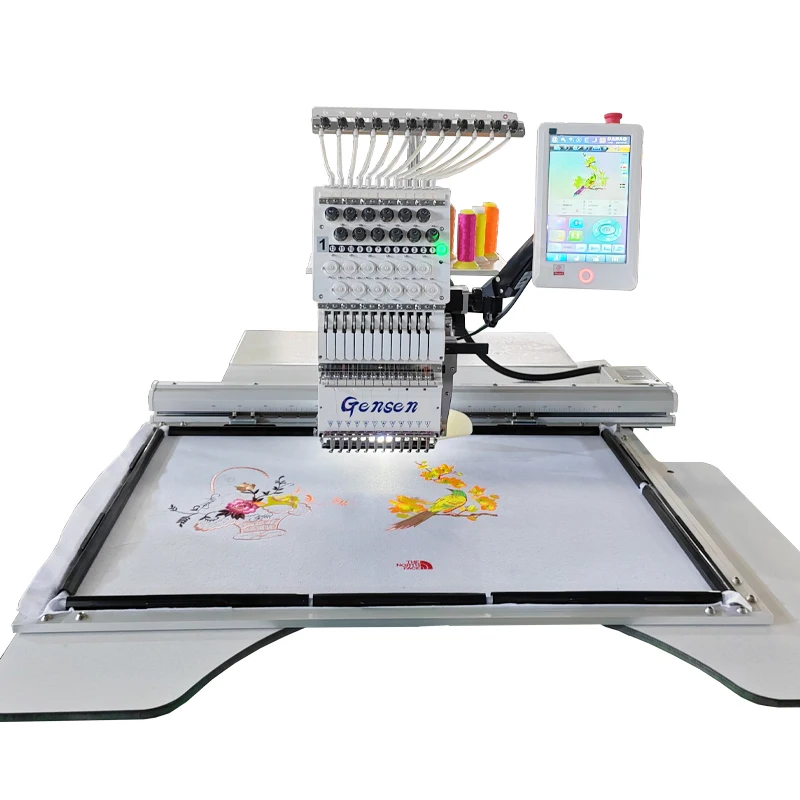 Single head Dahao Computer embroidery sewing machine price, machine for embroidery