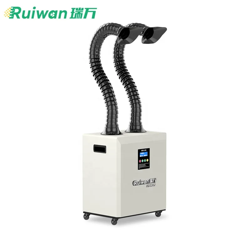 Ruiwan Soldering Smoke Absorber Welding Fume Extractor/Air Purification Machine