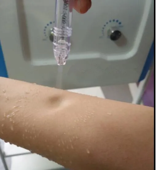 Vertical Strong 8 Bars Water Oxygen Jet Peel Facial Machine for Skin Rejuvenation