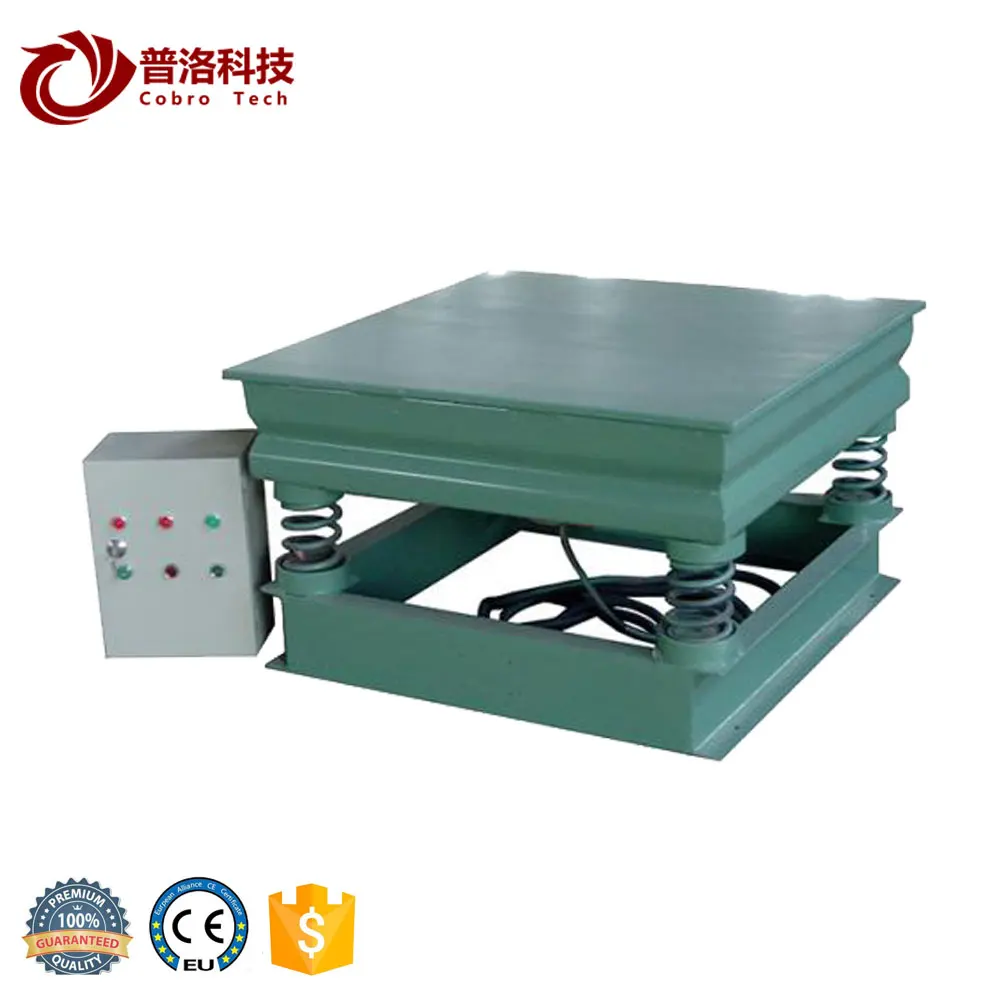 China High Quality Vibrating Table For Concrete