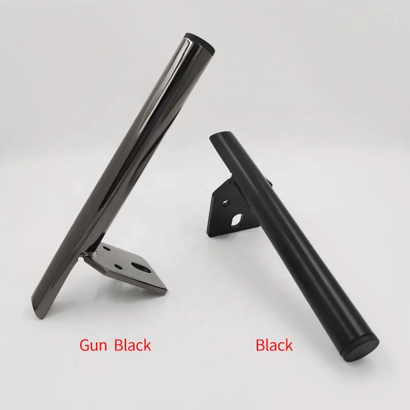 High Quality Living Room Modern Metal Sofa Feet Furniture Legs Accessories Half H-shaped Sofa Legs Metal Leg