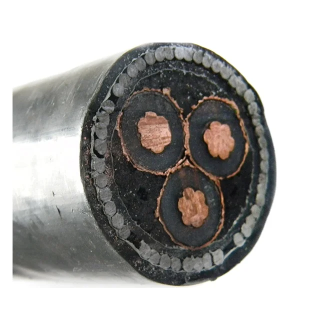 
Copper/ Aluminum Conductor PVC/XLPE Insulation PVC Sheath Amoured PVC Outer Sheath Medium Voltage Power Cable 