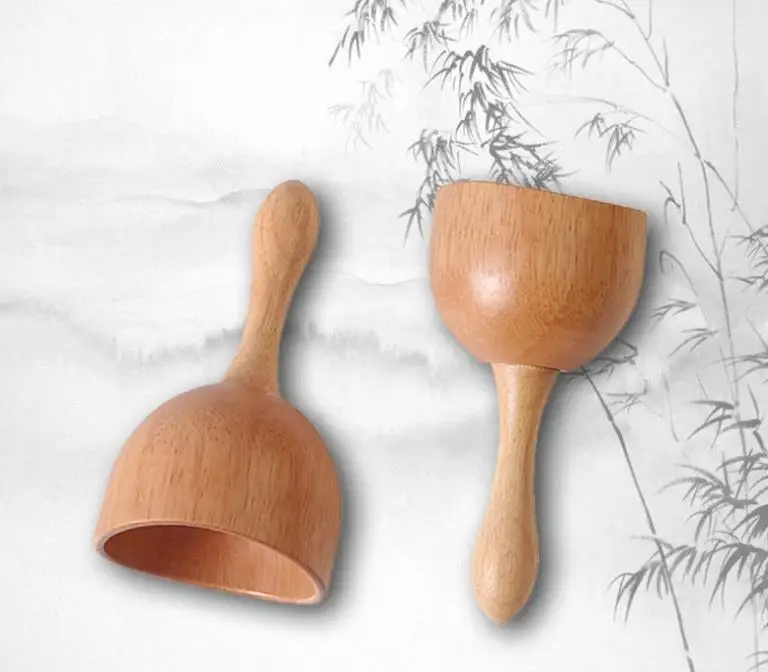 Wooden Swedish massage Cup - Manual anti cellulite suction cup, wood treatment, for lymphatic drainage, madertherapy,