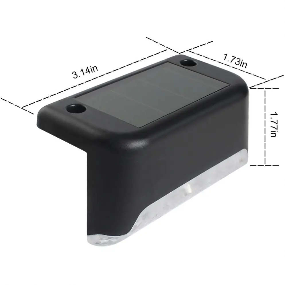 Chinese Manufacturer Solar Outdoor Step Lawn Deck Lights For Garden Step