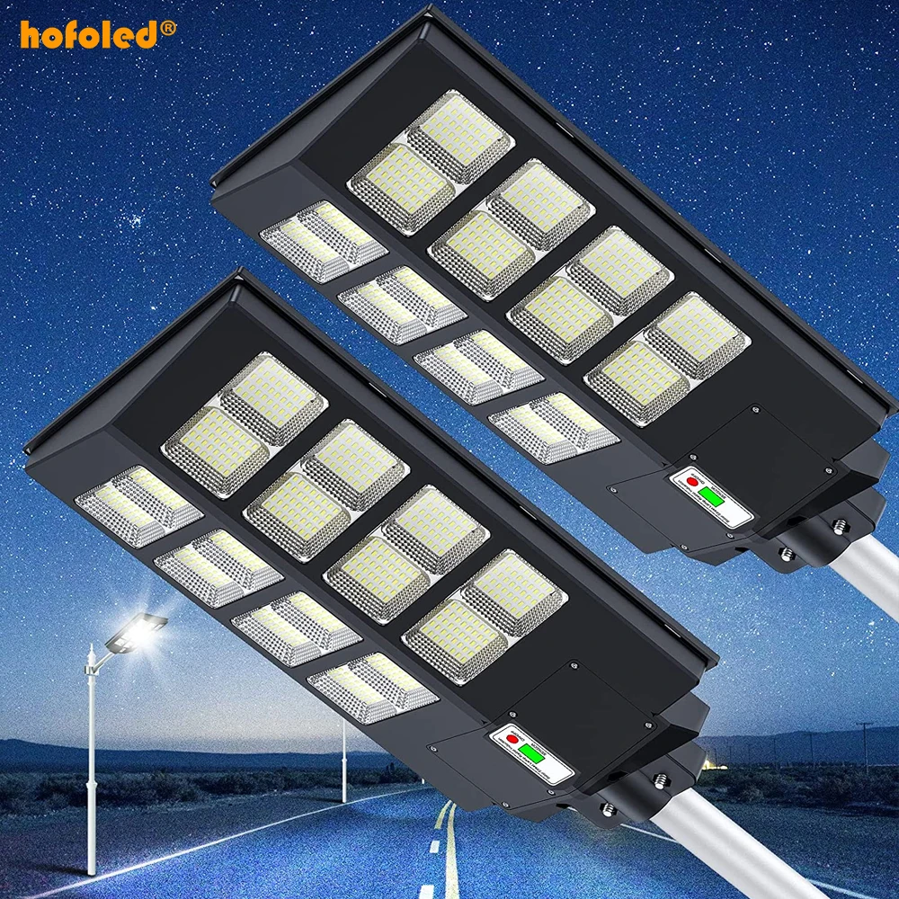High Brightness Outdoor All in One Integrated Dusk to Dawn 600w 800w 1000w 2000 Watt Led Solar Street Light
