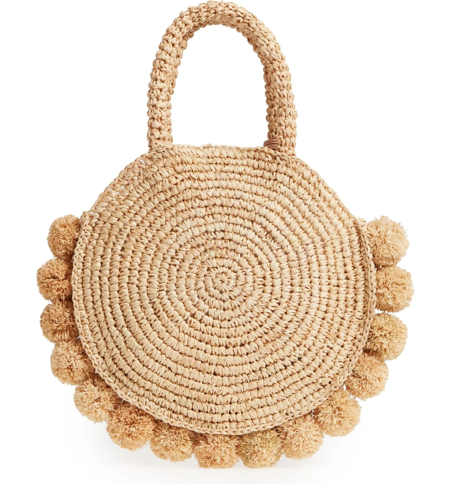 luluandlucy Ankara fashion Circle Straw Woven Raffia Tote Bags