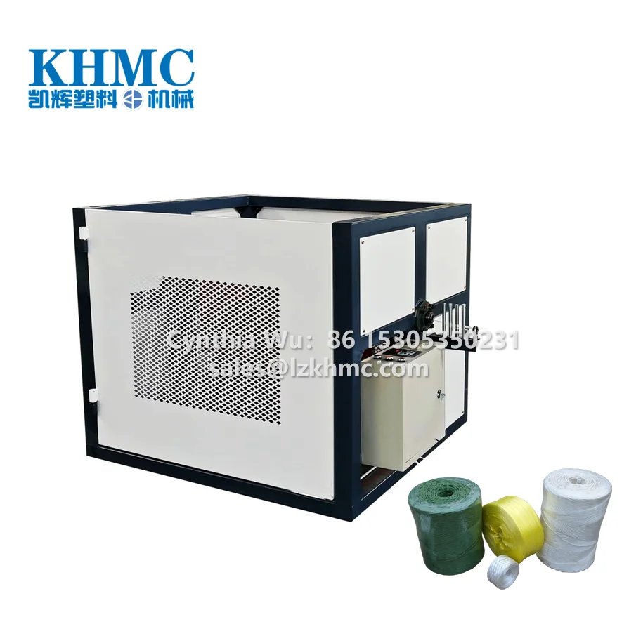 PP Twine twisting and spool winding machine inflow twister/ 5kg bobbin winding and twisting machine