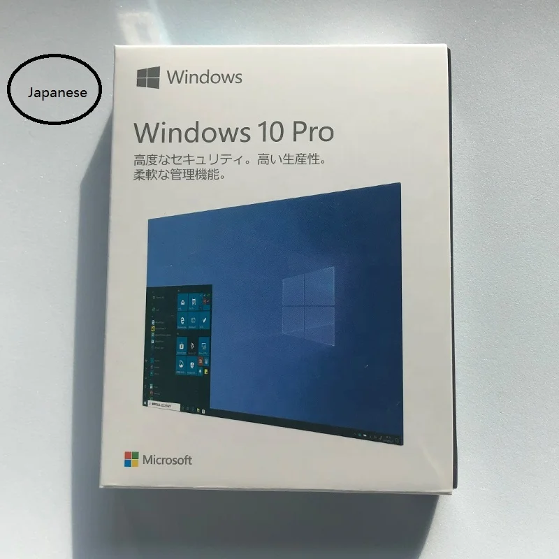 Genuine Hot sell win dows 10 pro usb 100% online activate key cheap sell in bulk retail blue