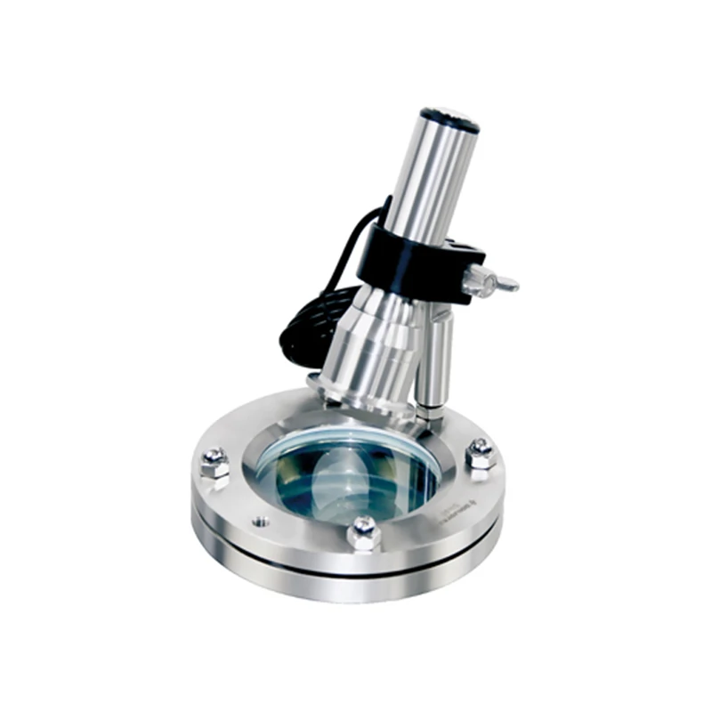 DONJOY Factory Direct Sanitary Stainless Steel 304 316L 1' DN25 Flange Sight Glass With LED Flashlight Pipe Fittings