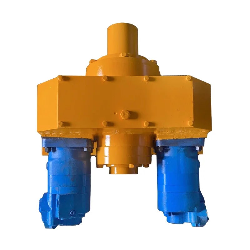 High-DTH Power Head for Water Well Drill Rig Hydraulic Excavator Rotary Hammer Compressor Connection Rock Drilling Equipment