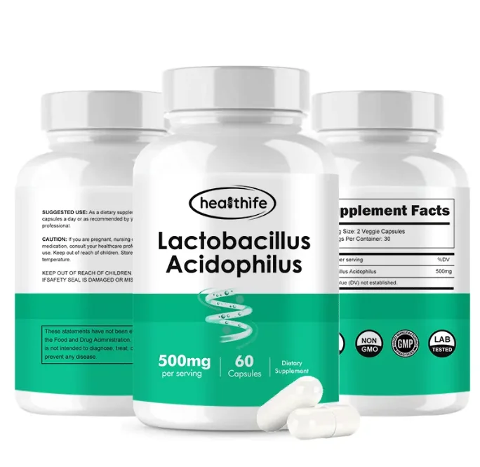 FocusHerb поставка пищеварительной добавки Lactobacillus Acidophilus пробиотики капсулы