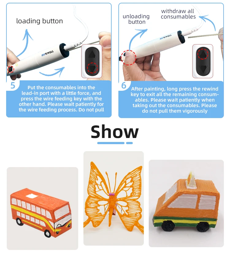 3d pen printing pen