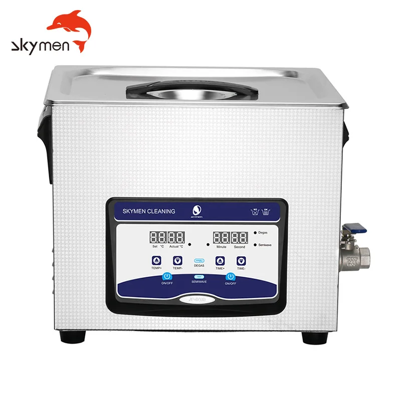 Skymen JP-040S 10L CE FCC ISO9001 Hardware Parts With Requirements Cleaning Machine Industry Ultrasonic Cleaner