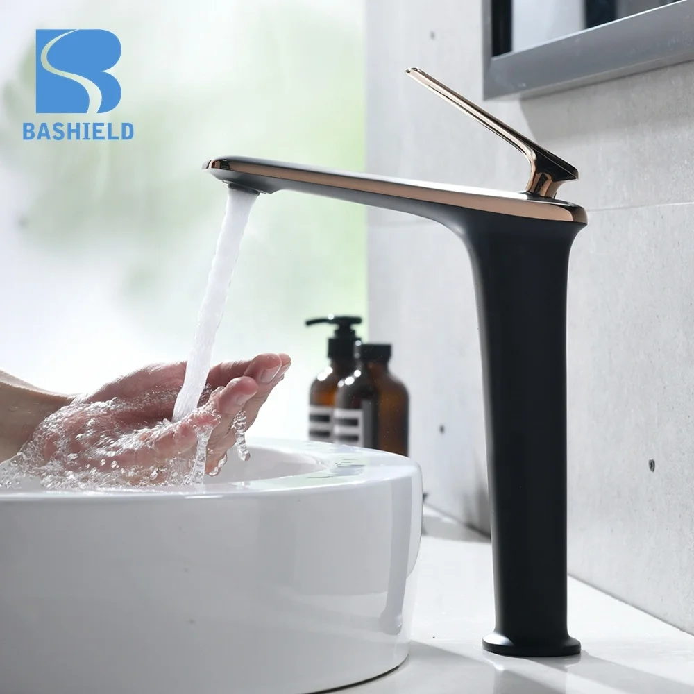 Household Basin Faucet Washbasin Bathroom Basin Faucet White Basin Mixer Faucet