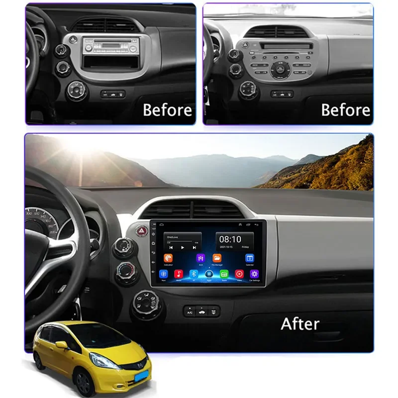 10' Android Car Radio for Honda Fit Jazz 2008-2013 Multimedia Video Player Mirror CE Capacitive Touch Screen Dashboard BT - 28