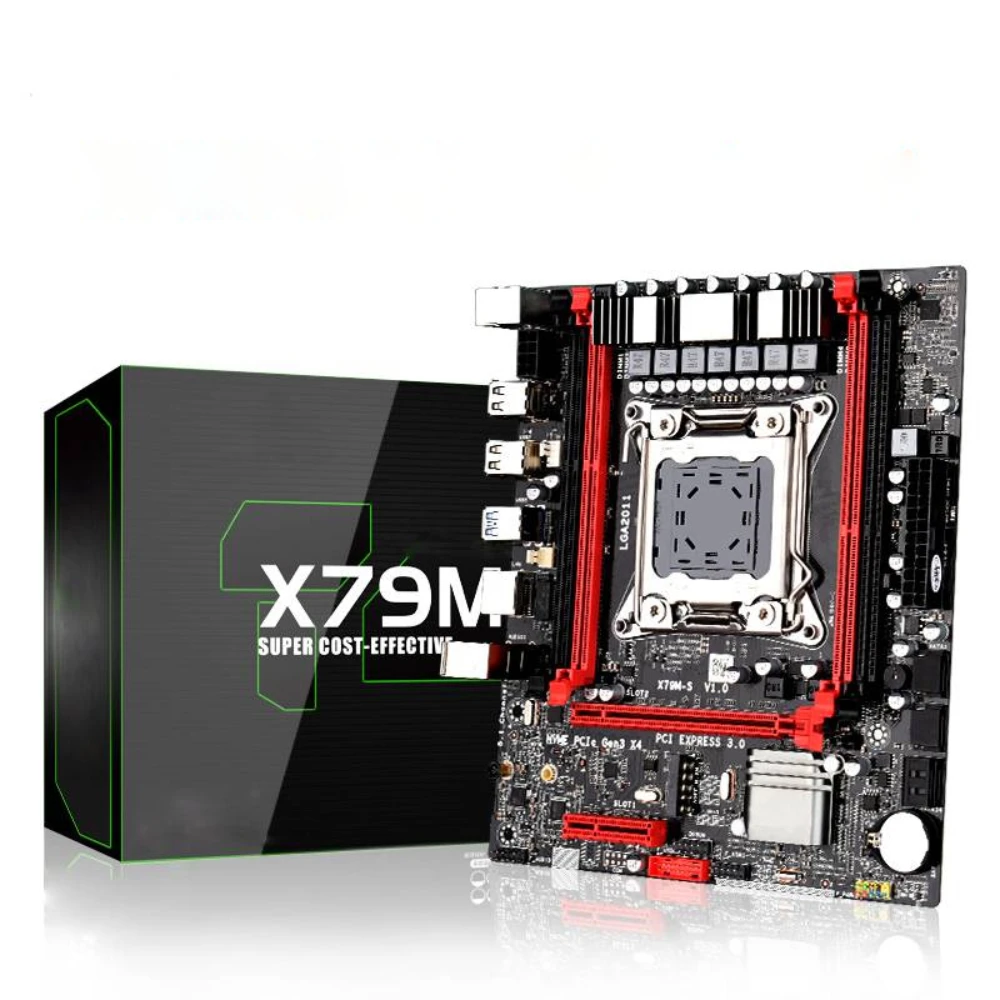 X79M-S 3,0 материнская плата 2011-pin порт Gigabit X79 большого настольных ПК материнская плата