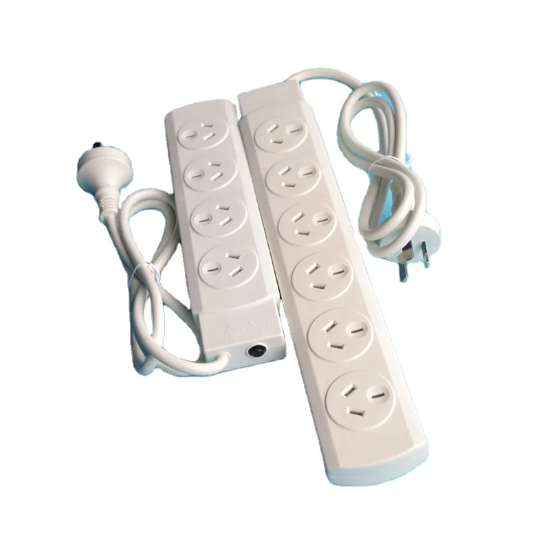 
AU standard extension socket 4 way outlet power strip with surge 