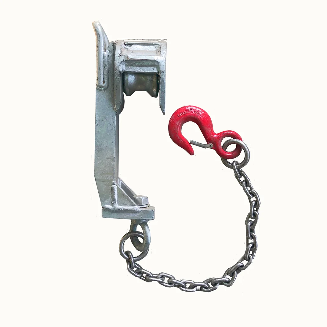 Крючок-цепочка для убоя крупного рогатого скота с оцинкованной конструкцией горячего погружения