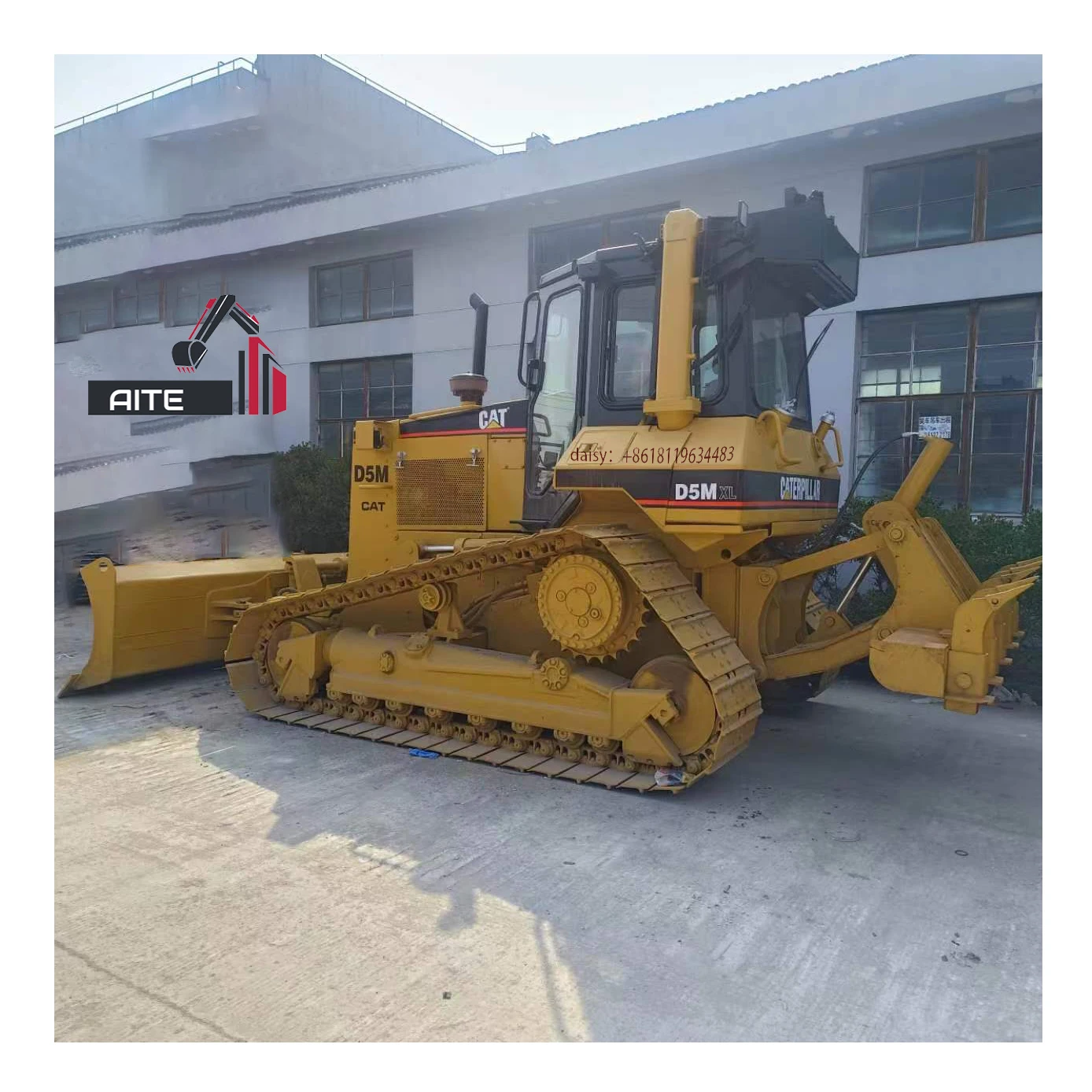 Used CAT D5M D7G Bulldozer second hand caterpillar D6D D6G crawler bulldozer