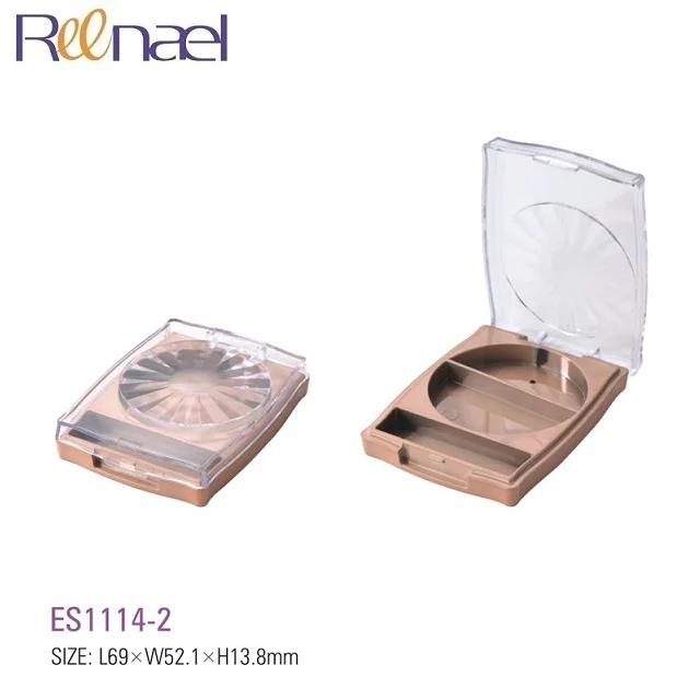 5 color packaging for moisturizing lipstick cream waterproof lip gloss frozen empty eyeshadow lipstick palette plastic case