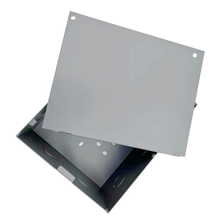 Custom manufacturing electronic device aluminum metal shell electronic enclosure case sheet metal laser cutting bending service