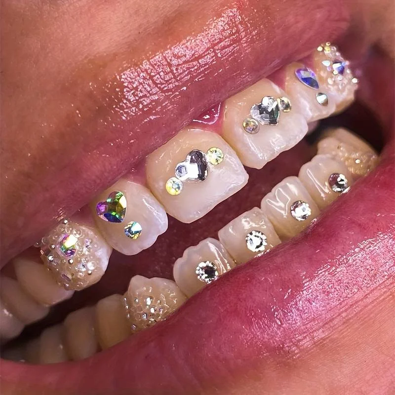 Сладкое сердце бабочка драгоценный камень 3 мм Сердце зуб дрель косметический драгоценные камни стекло кристалл без свинца