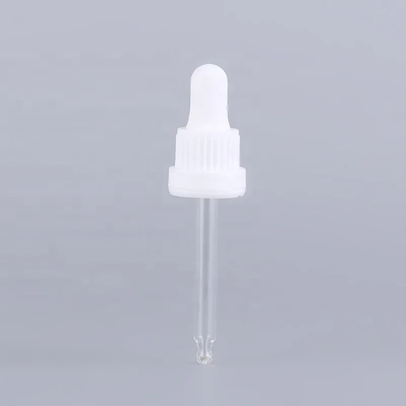 dropper bottle capping machine dropper bottle cap with pipette  With anti-theft ring