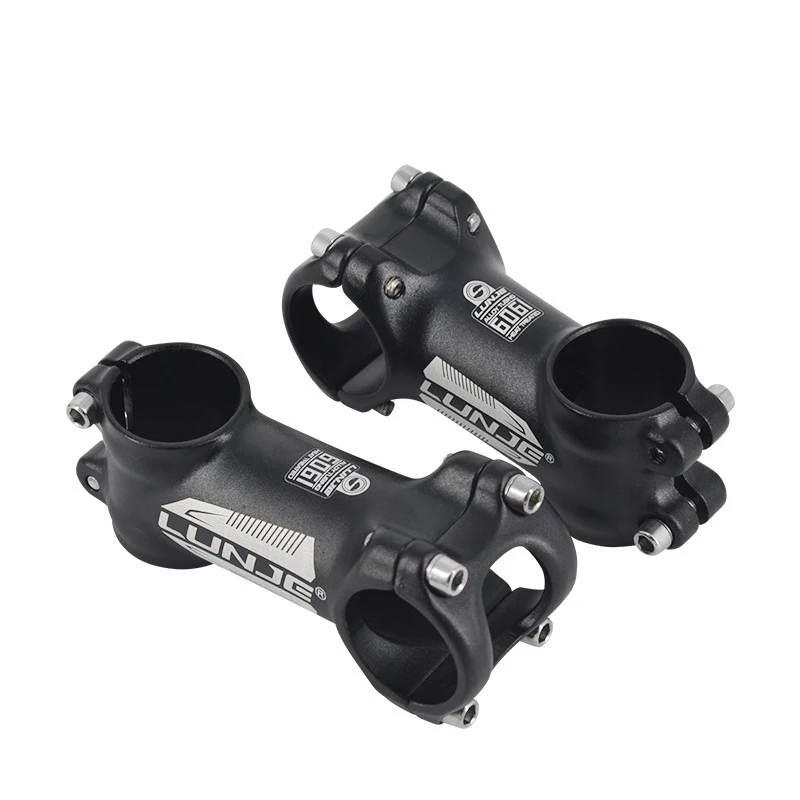 7 degree Bicycle Stem Road Bike MTB Aluminum+Carbon Fiber Bicycle Stem fit for 31.8 /25.4 mm Bike Handlebar Stem