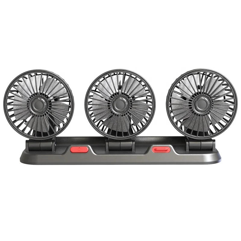 New Electronic Mini Portable Air Car Fan Usb Powered Vehicle Cooling Summer 12V Air Cooler Fans For Car
