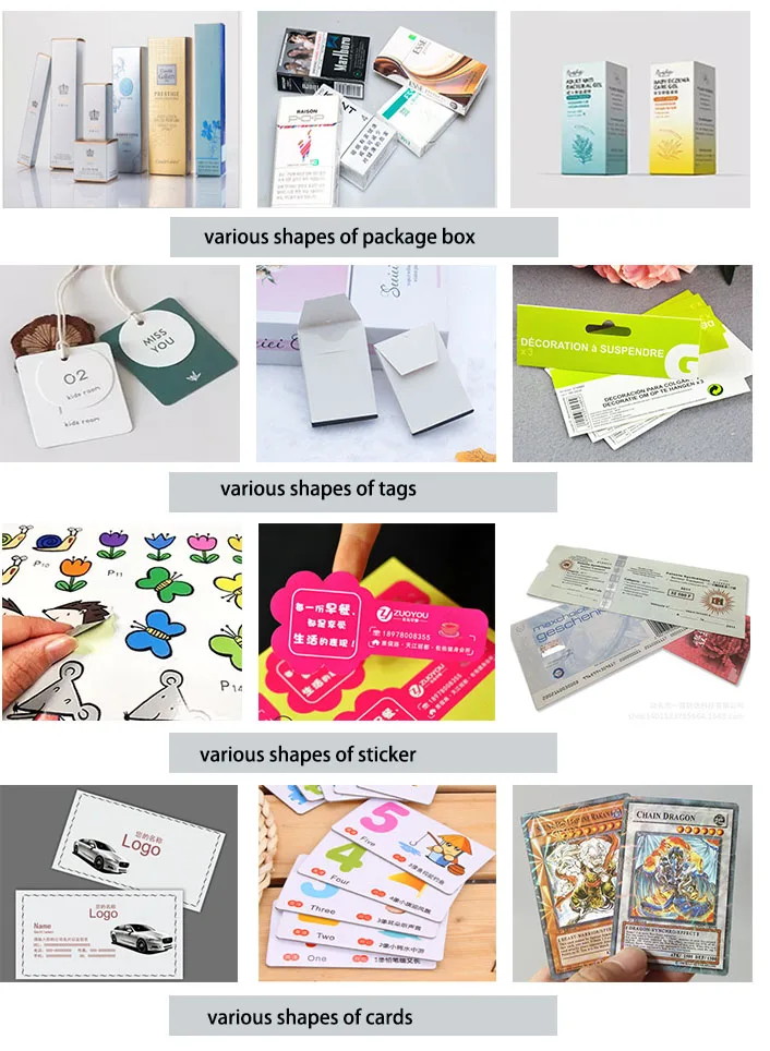 Dapeng 4055 die cutting machine for stickers rotary blade paper roll cutting machine die cutter for paper creasing/ kiss cutting