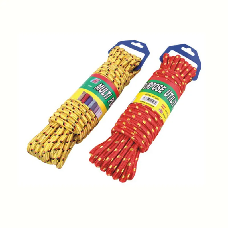 wholesale custom rope with hook braided rope collar colored rope 20m